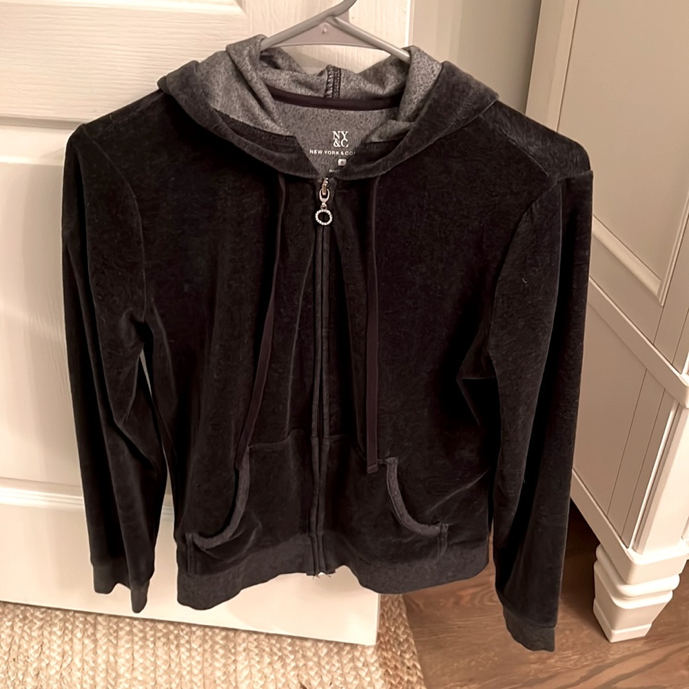 New York & Company velour jacket